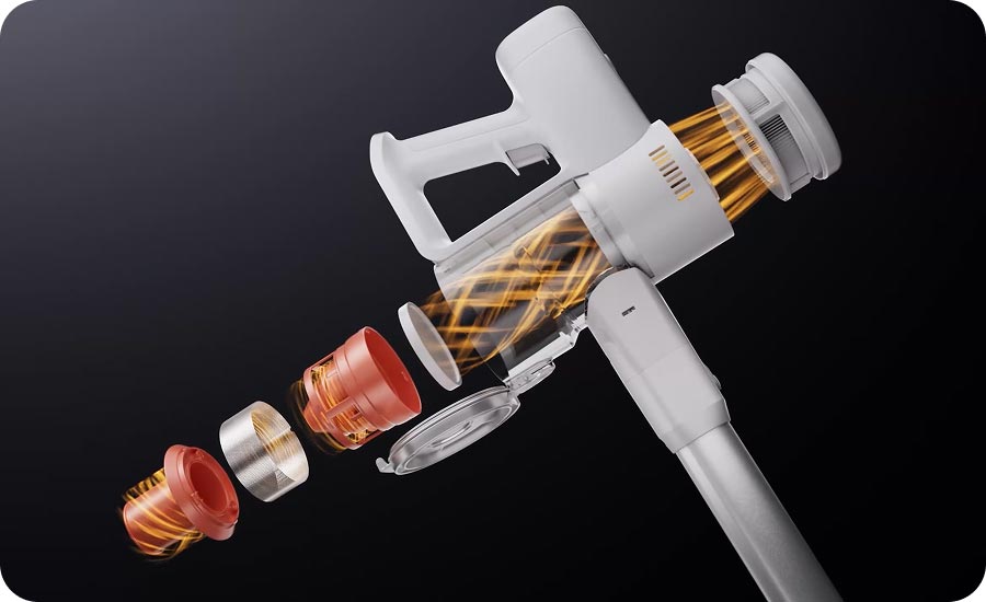 Структура фильтрации Xiaomi Mijia Vacuum Cleaner 4C